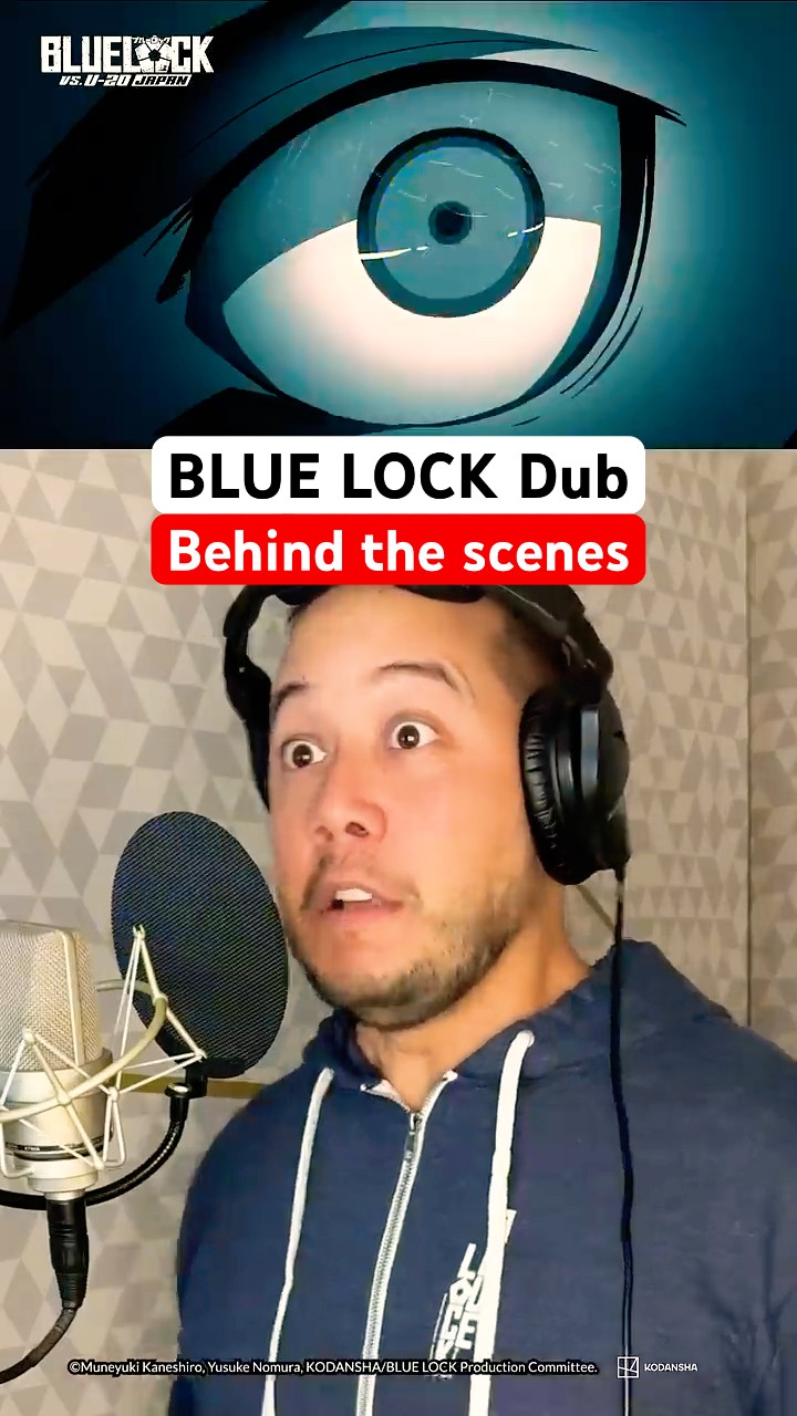 The English VAs of Isagi and Bachira head into the booth for this iconic ep 30 scene ?